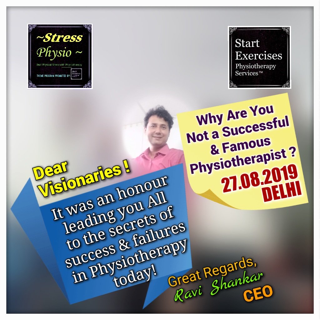 Physiotherapy Business Analysis Workshop in Delhi